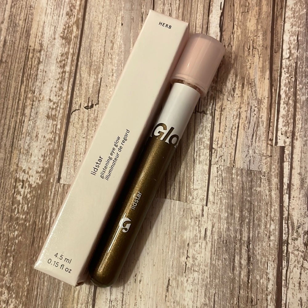 Glossier Lidstar Glistening Eye Glow - Herb